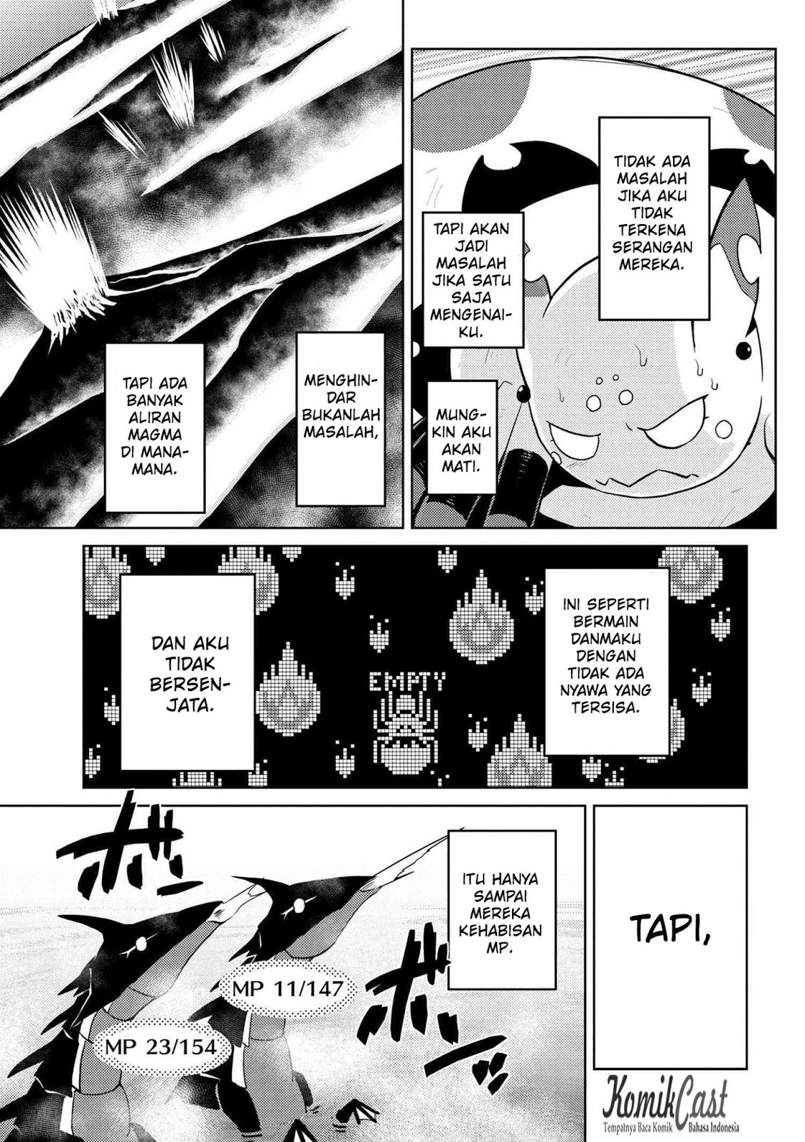 Kumo desu ga, Nani Ka? Chapter 16.1 Bahasa Indonesia